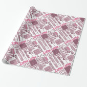 Liefde koffie cadeaupapier (Uitgerold)