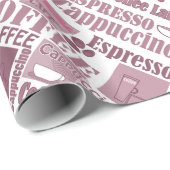 Liefde koffie cadeaupapier (Rol Hoek)