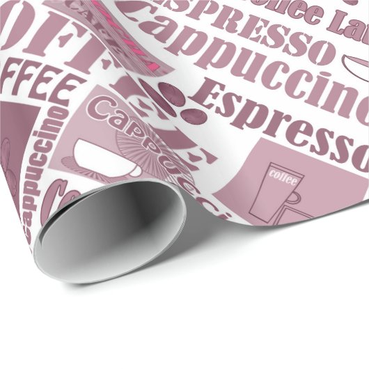 Liefde koffie cadeaupapier (Rol Hoek)