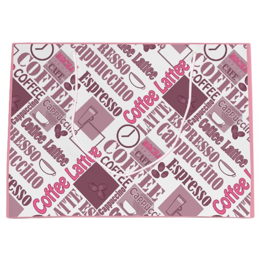 Liefde koffie groot cadeauzakje (Voorkant)