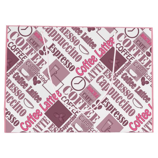 Liefde koffie groot cadeauzakje (Achterkant)