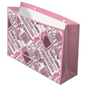 Liefde koffie groot cadeauzakje (Voorkant Gekanteld)