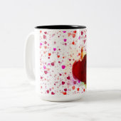 Liefde koffie mok (Voorkant links)