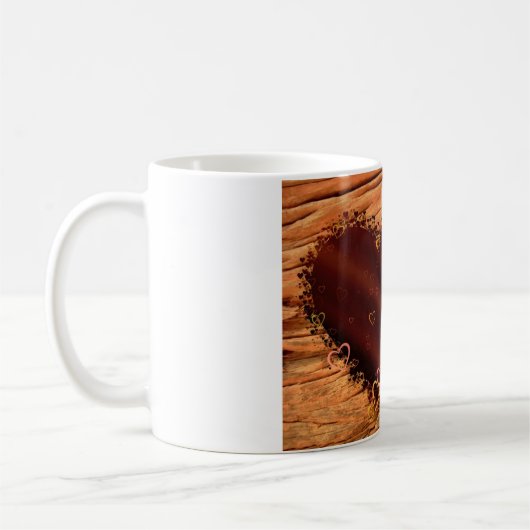 Liefde koffie mok (Links)