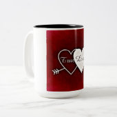 Liefde koffie mok (Voorkant links)
