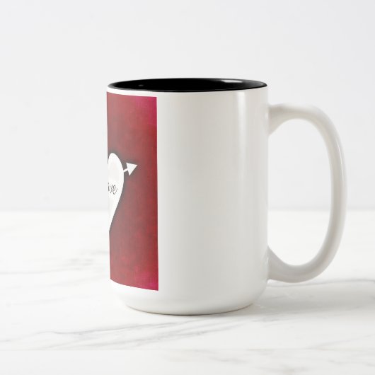 Liefde koffie mok (Rechts)