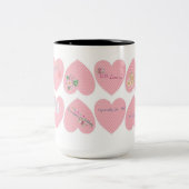 Liefde koffie mok (Center)