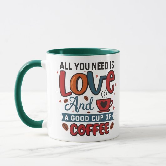 Liefde & Koffie Mok (Links)