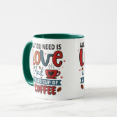 Liefde & Koffie Mok (Voorkant links)