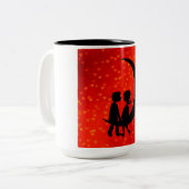 Liefde koffie mok (Voorkant links)