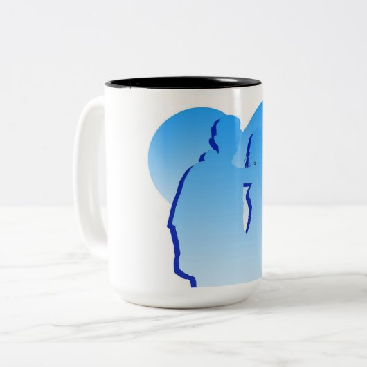 Liefde koffie mok (Voorkant links)