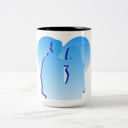 Liefde koffie mok (Center)