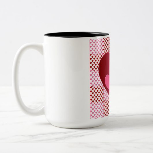 Liefde koffie mok (Links)