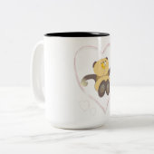 Liefde koffie mok (Voorkant links)