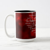 Liefde koffie mok (Links)