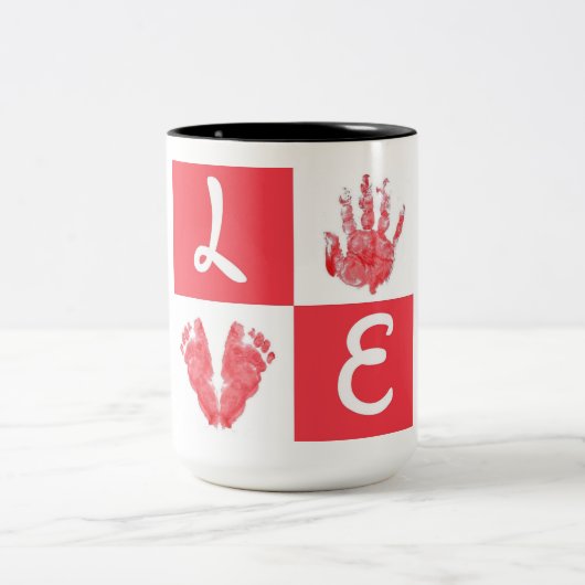 Liefde koffie mok (Center)