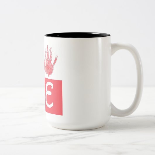 Liefde koffie mok (Rechts)