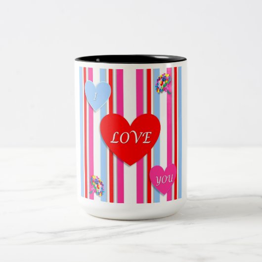 Liefde koffie mok (Center)