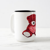 Liefde koffie mok (Voorkant links)