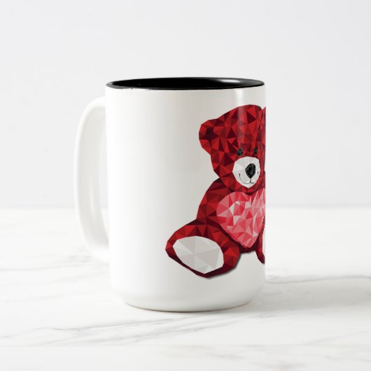 Liefde koffie mok (Voorkant links)