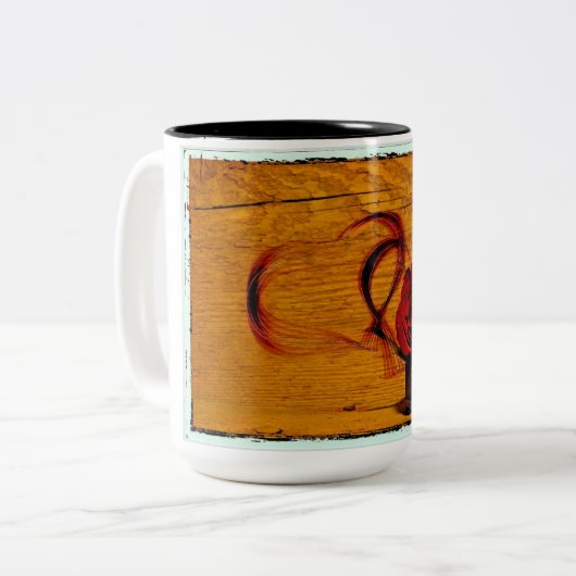 Liefde koffie mok (Voorkant links)