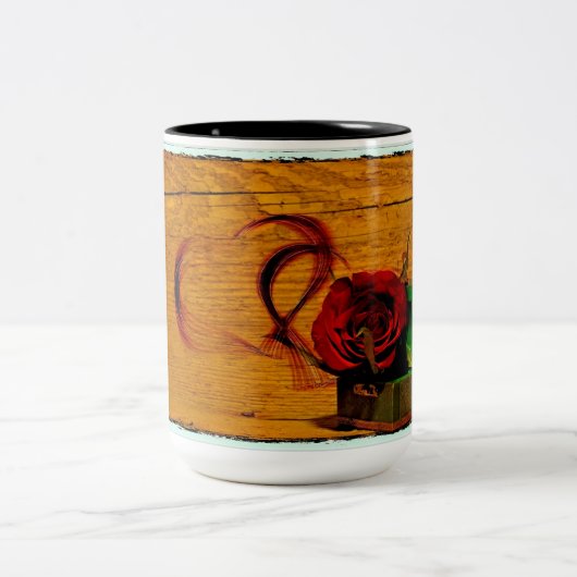 Liefde koffie mok (Center)