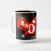 Liefde koffie mok (Voorkant links)