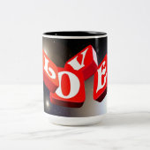 Liefde koffie mok (Center)