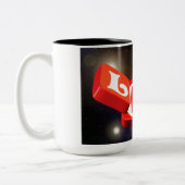 Liefde koffie mok (Links)