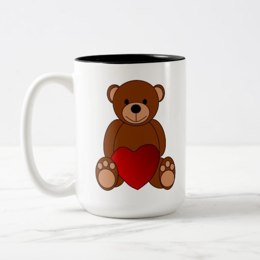 Liefde koffie mok (Links)