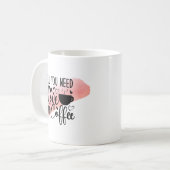 Liefde & Koffie Mok – Grappig Schattige Koffie Lie (Voorkant links)