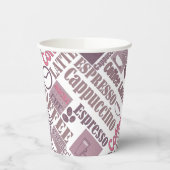 Liefde koffie mok papieren bekers (Links)