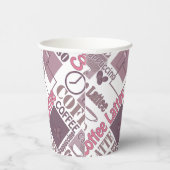 Liefde koffie mok papieren bekers (Rechts)