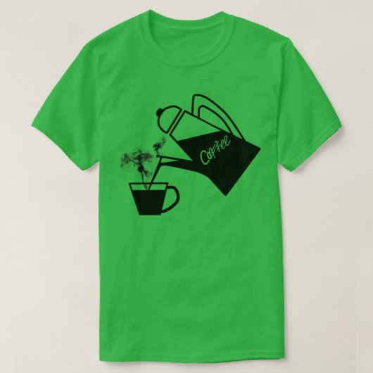 Liefde Koffie T-shirt (Design voorkant)