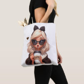 Liefde koffie tote bag (Dichtbij)