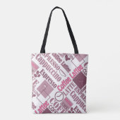 Liefde koffie tote bag (Achterkant)