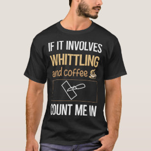Liefde koffie whittling t-shirt