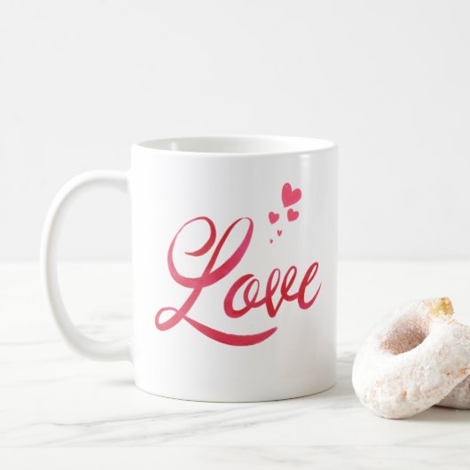 Liefde Koffiemok (Met donut)