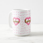 liefde koffiemok (Voorkant links)