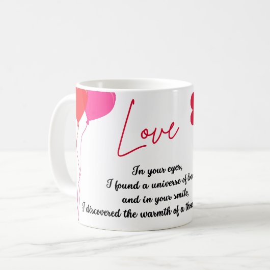 Liefde Koffiemok (Voorkant links)