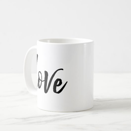 Liefde. Koffiemok (Voorkant links)