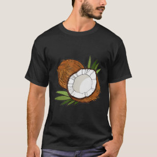 Liefde Kokosnoot Vrouwen Shirt Kokosnoot Liefhebbe