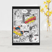 Liefde komische dia's kaart (Gele Bloem)