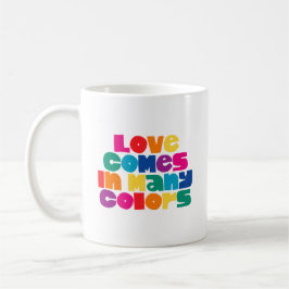 Liefde komt in veel kleuren. KoffieMok