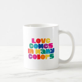 Liefde komt in veel kleuren. KoffieMok