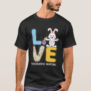 Liefde konijn Psychiatrische verplegers Bunnies Ve T-shirt