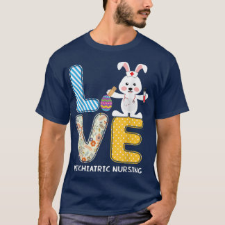 Liefde konijn Psychiatrische verplegers Bunnies Ve T-shirt