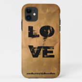 Liefde koperen iPhone Case-Mate iPhone Case (Achterkant)