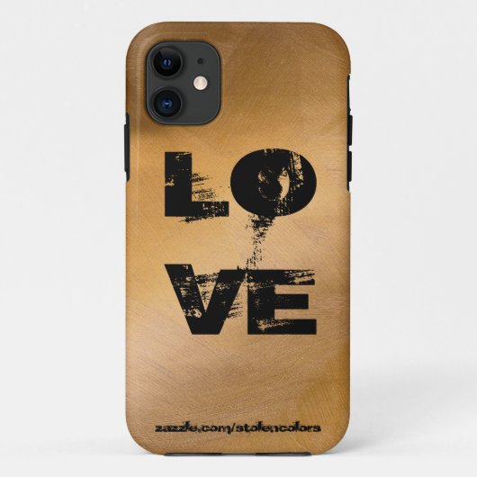Liefde koperen iPhone Case-Mate iPhone Case (Achterkant)