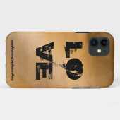 Liefde koperen iPhone Case-Mate iPhone Case (Achterkant (horizontaal))